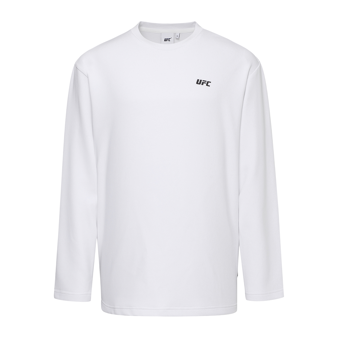유에프씨 스포츠 아스킨 릴렉스핏 긴팔 티셔츠 화이트 U2LSX1101WH(UFC SPORT Askin Relaxed Fit Long Sleeved Shirt White) - 3