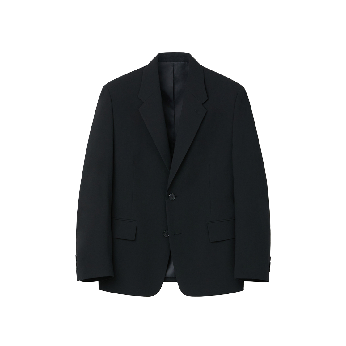 커스텀멜로우 릴렉스드 셋업 자켓 블랙(Customellow Relaxed Fit Set Up Jacket Black)