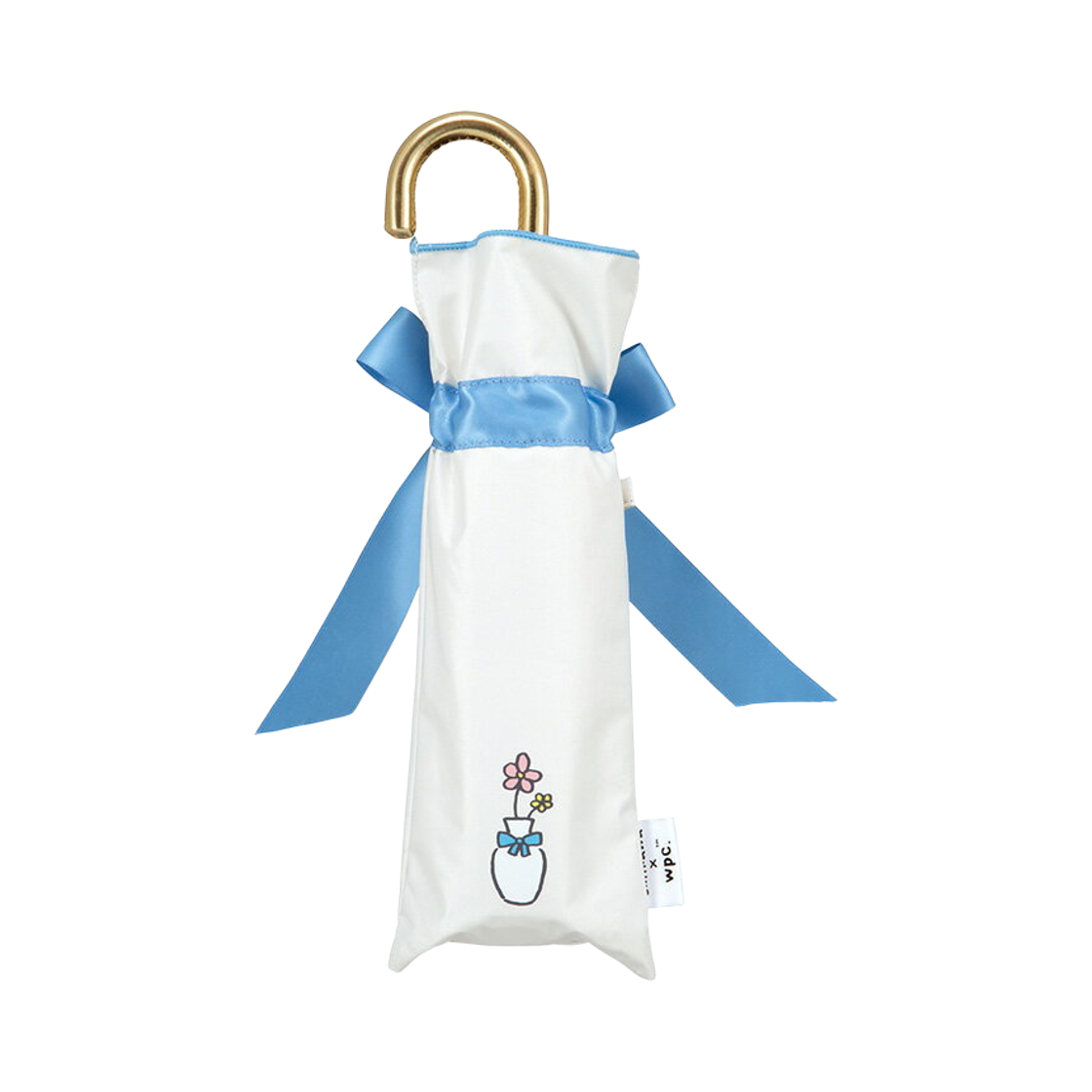 WPC x 치이카와 쉐이딩 미니 리본 엄브렐라 오프 화이트(WPC x Chiikawa Shading Mini Ribbon Umbrella Off White) - 2