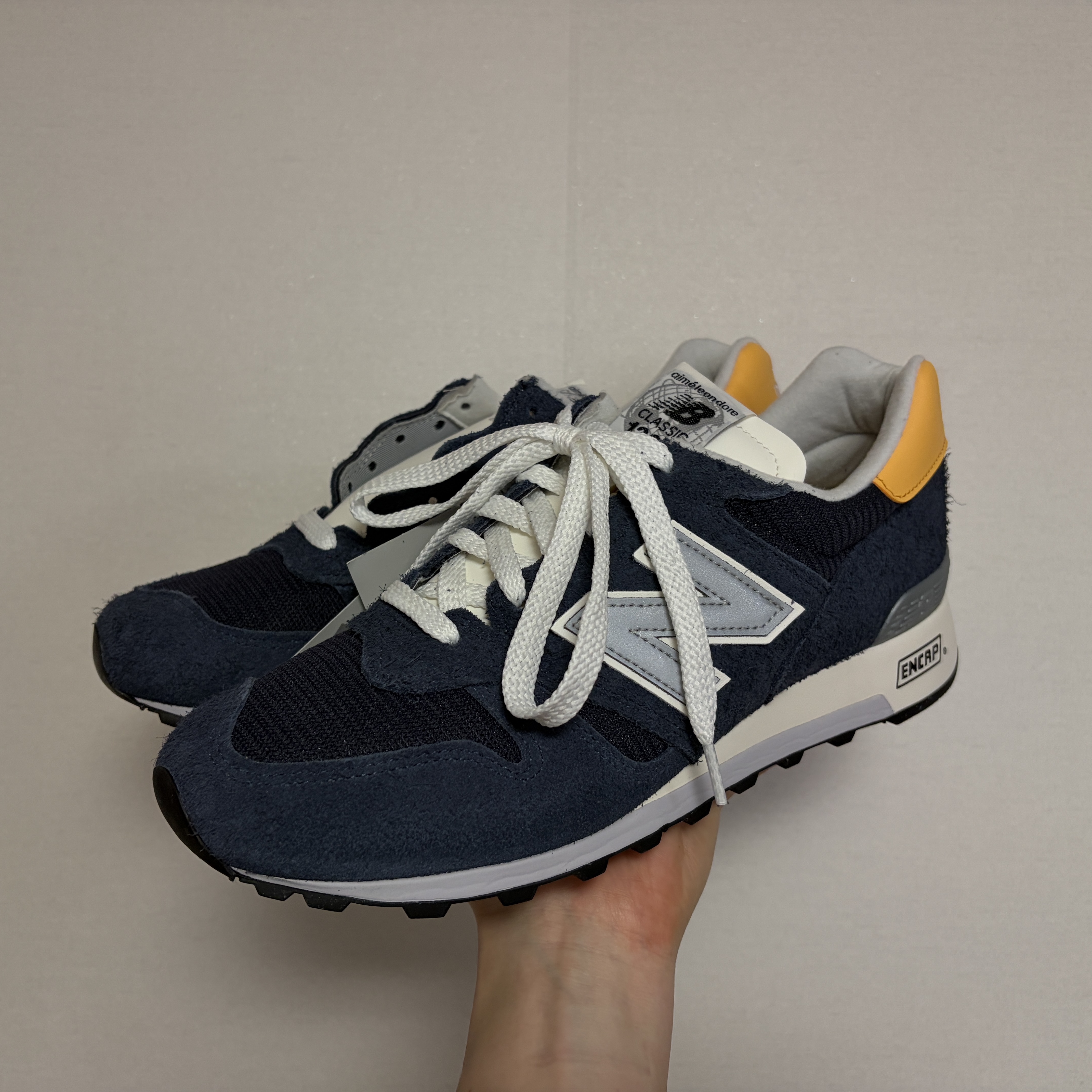 New Balance x Aime Leon Dore 1300 Made in USA Navy 착용 스타일 - 3