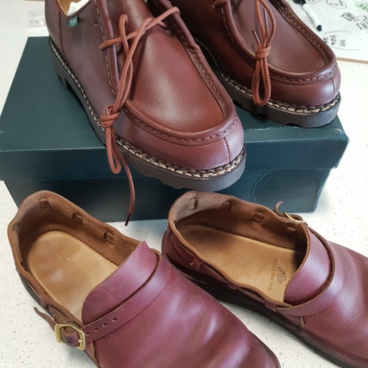 Red Wing Iron Ranger 8111 Amber Harness - D, Red Wing Iron Ranger 8083 Hawthrone Muleskinner - D 착용 스타일 - 9