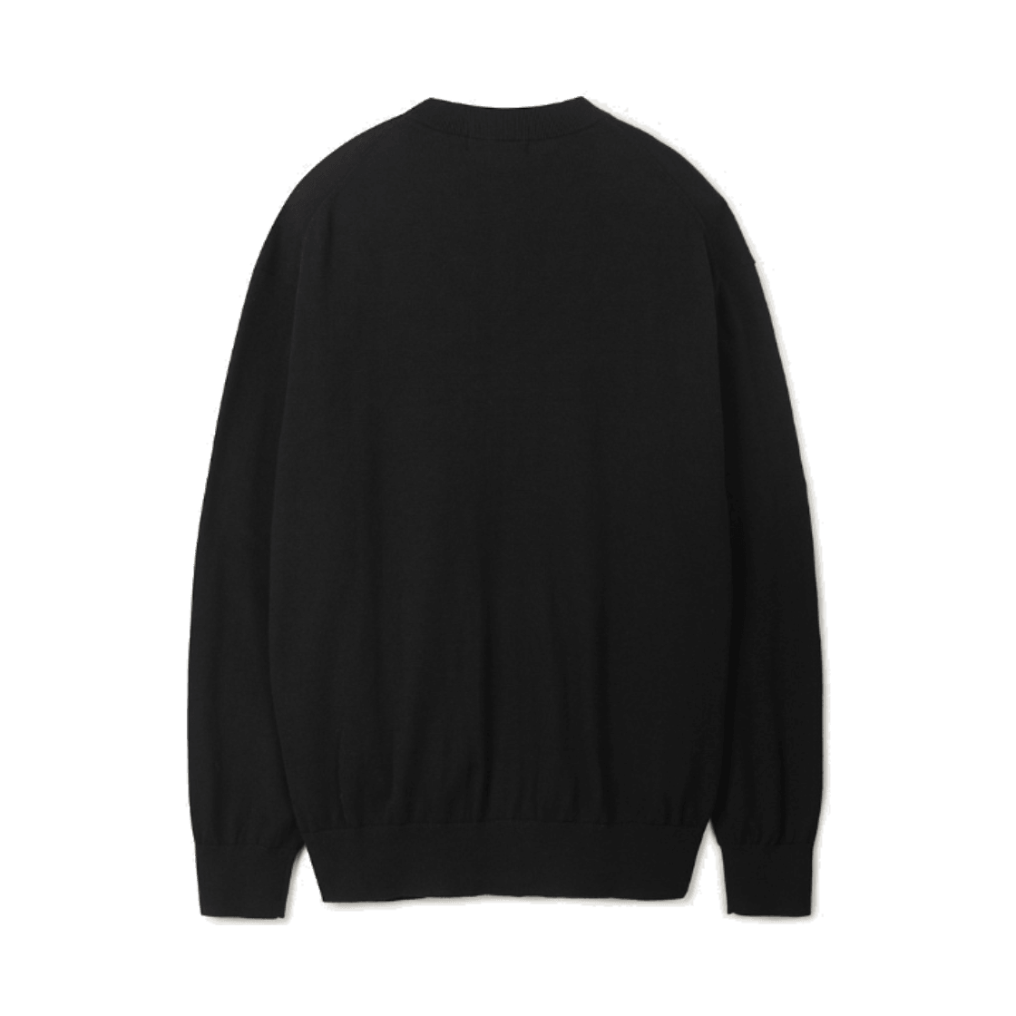24/7 시리즈 하이게이지 라운드넥 가디건 블랙(24/7 series Highgauge Round Neck Cardigan Black) - 2
