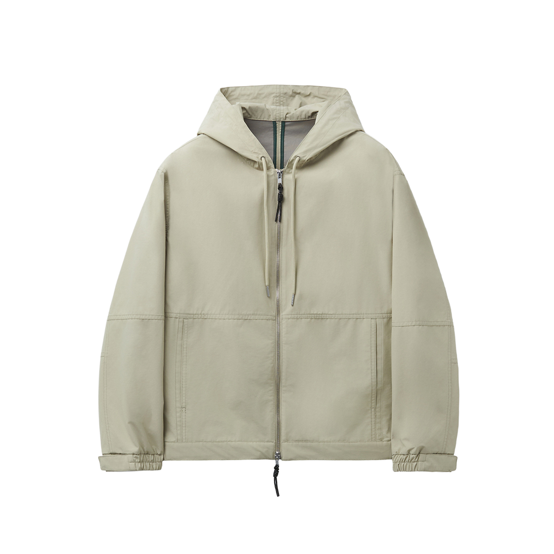 커스텀멜로우 2레이어 후드 자켓 베이지(Customellow 2Layer Hood Jacket Beige) - 1
