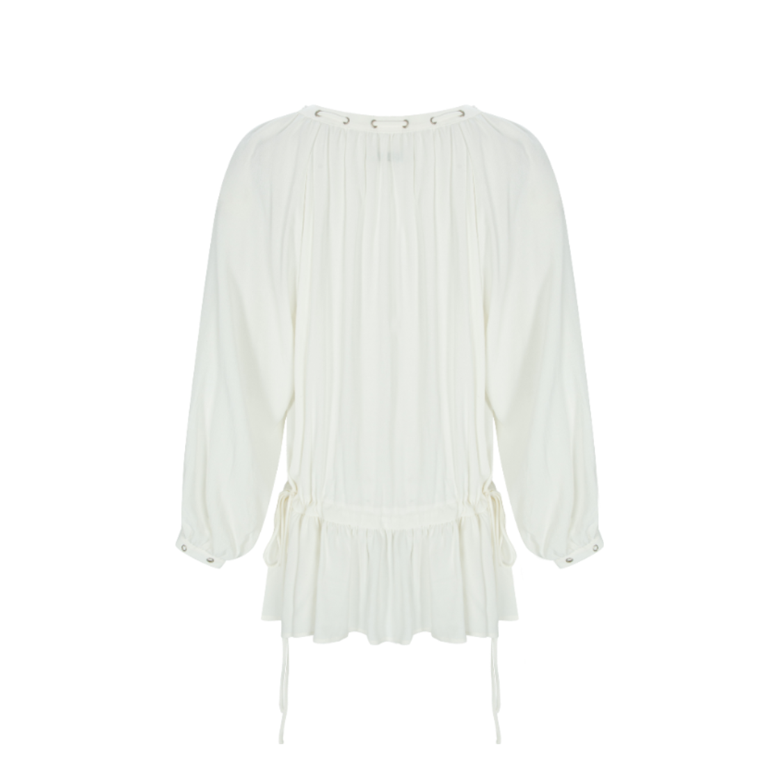 인스아울 보헤미안 아일렛 블라우스 아이보리(Inseowl Bohemian Eyelet Blouse Ivory) - 2