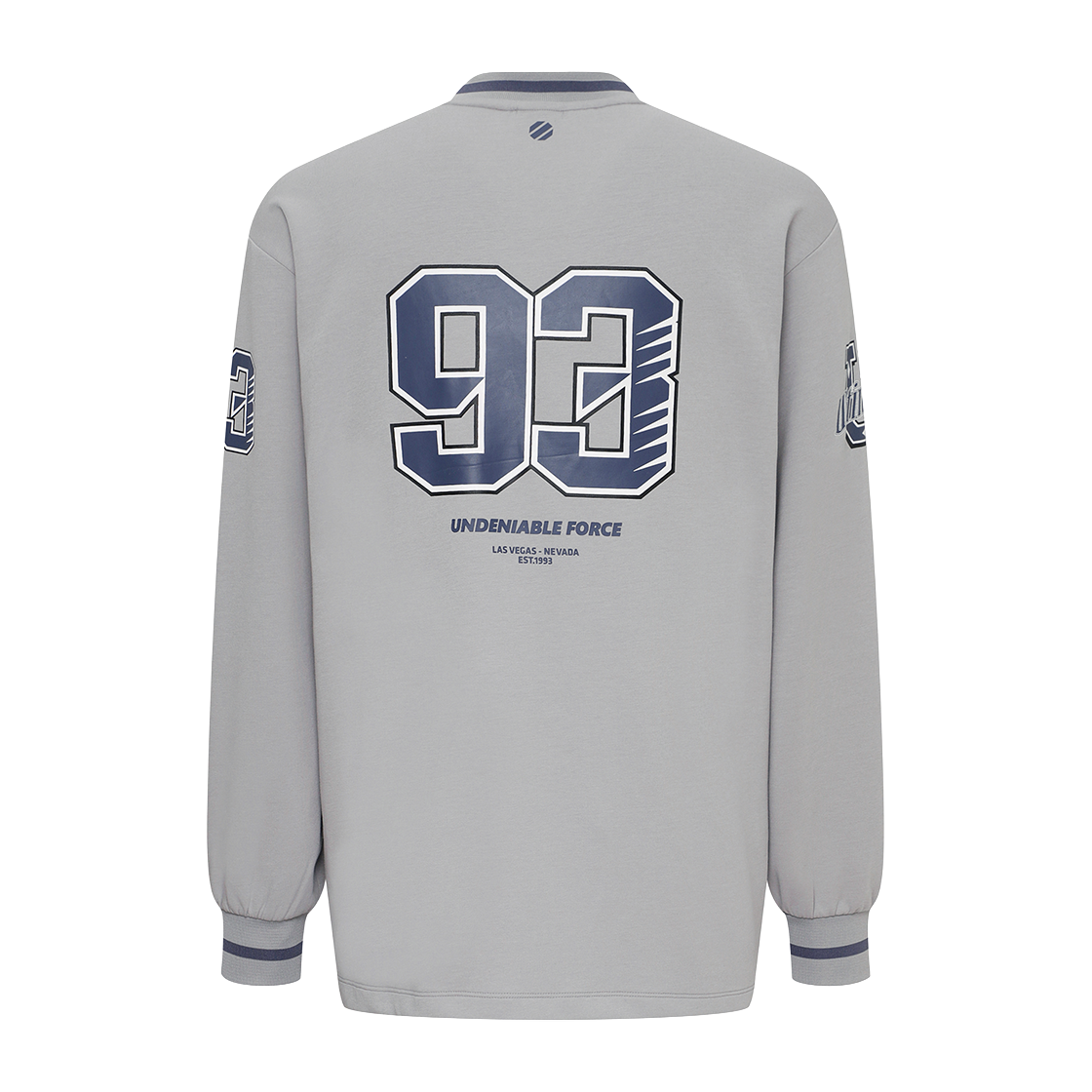 유에프씨 스포츠 챔피언쉽 오버핏 풋볼 져지 그레이 U2LSX1304GR(UFC SPORT Championship Oversized Fit Football Jersey Grey) - 3