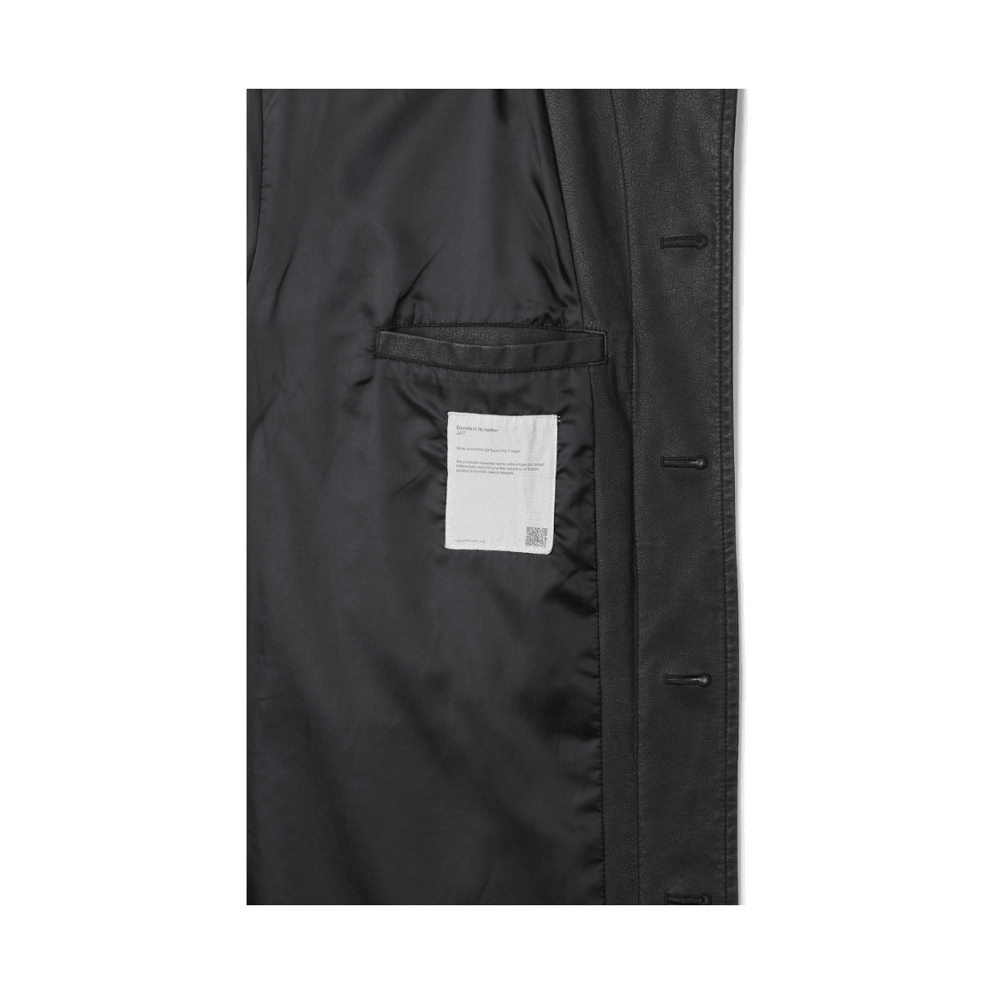 24/7 시리즈 레더 프렌치 워크 자켓 블랙(24/7 series Leather French Work Jacket Black) - 6