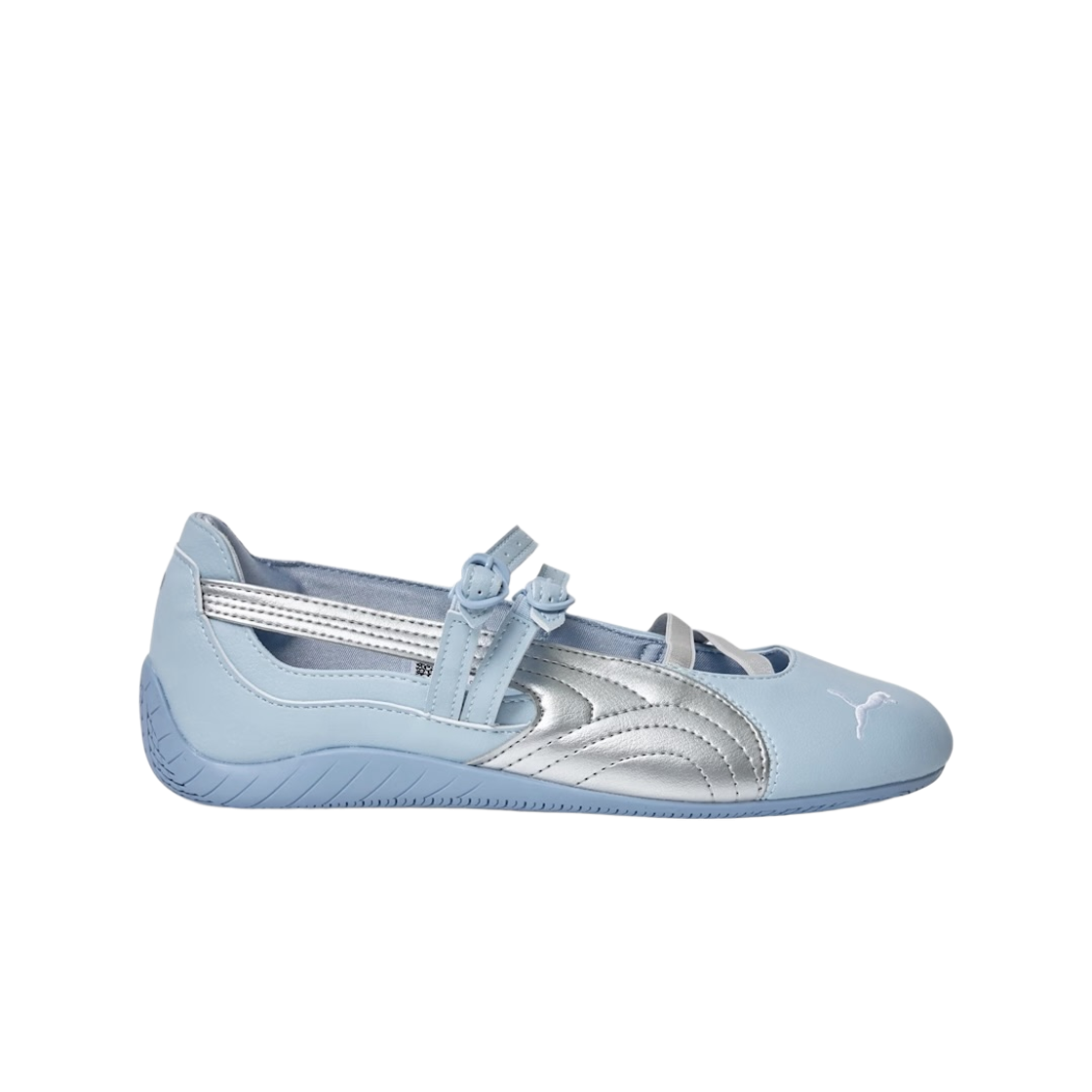 (W) 푸마 x 파워퍼프걸 스피드캣 발레 루사이트 실버((W) Puma x The Powerpuff Girls Speedcat Ballet Lucite Silver) - 1