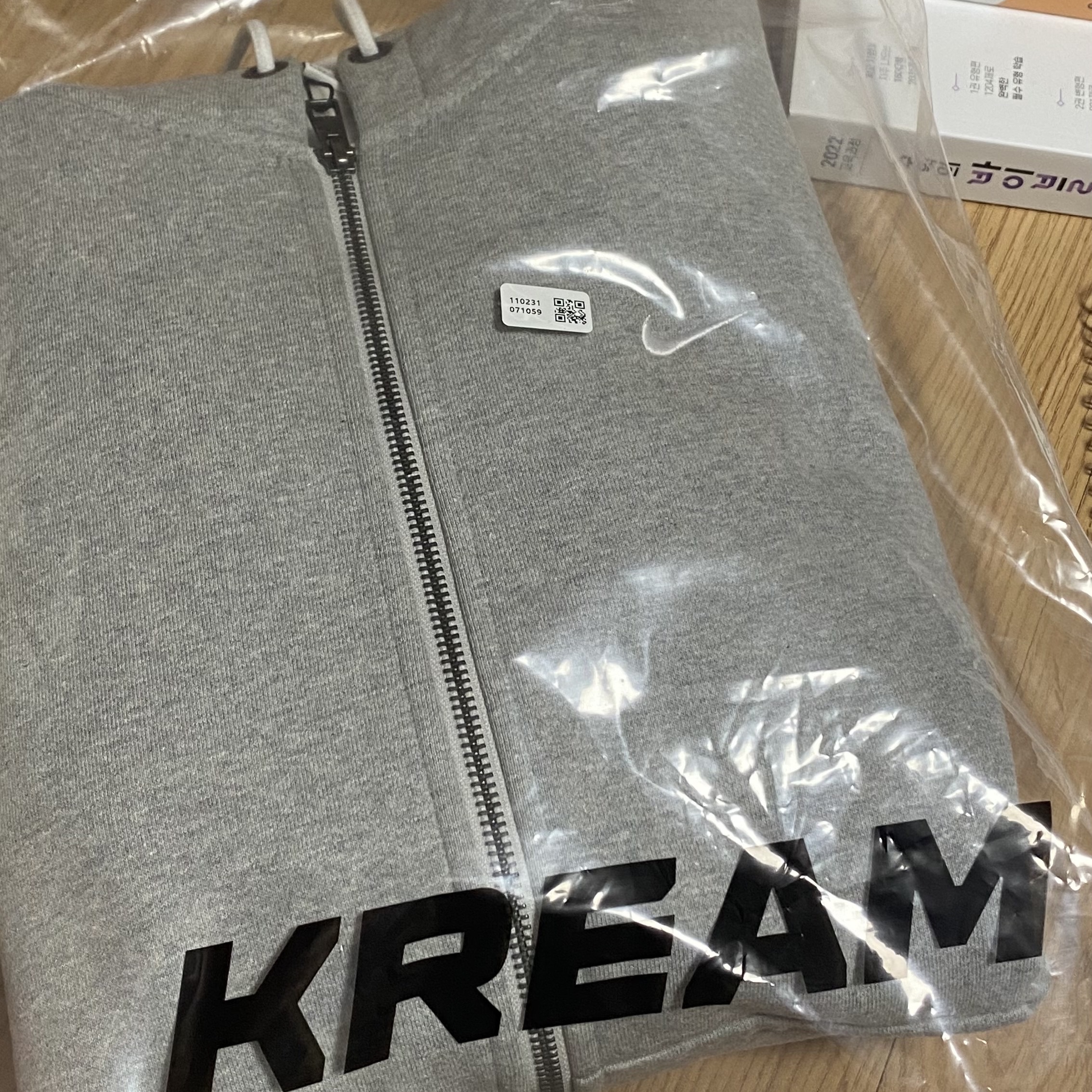 Nike NRG Solo Swoosh Full Zip Hoodie Dark Grey Heather - Asia 착용 스타일 - 2