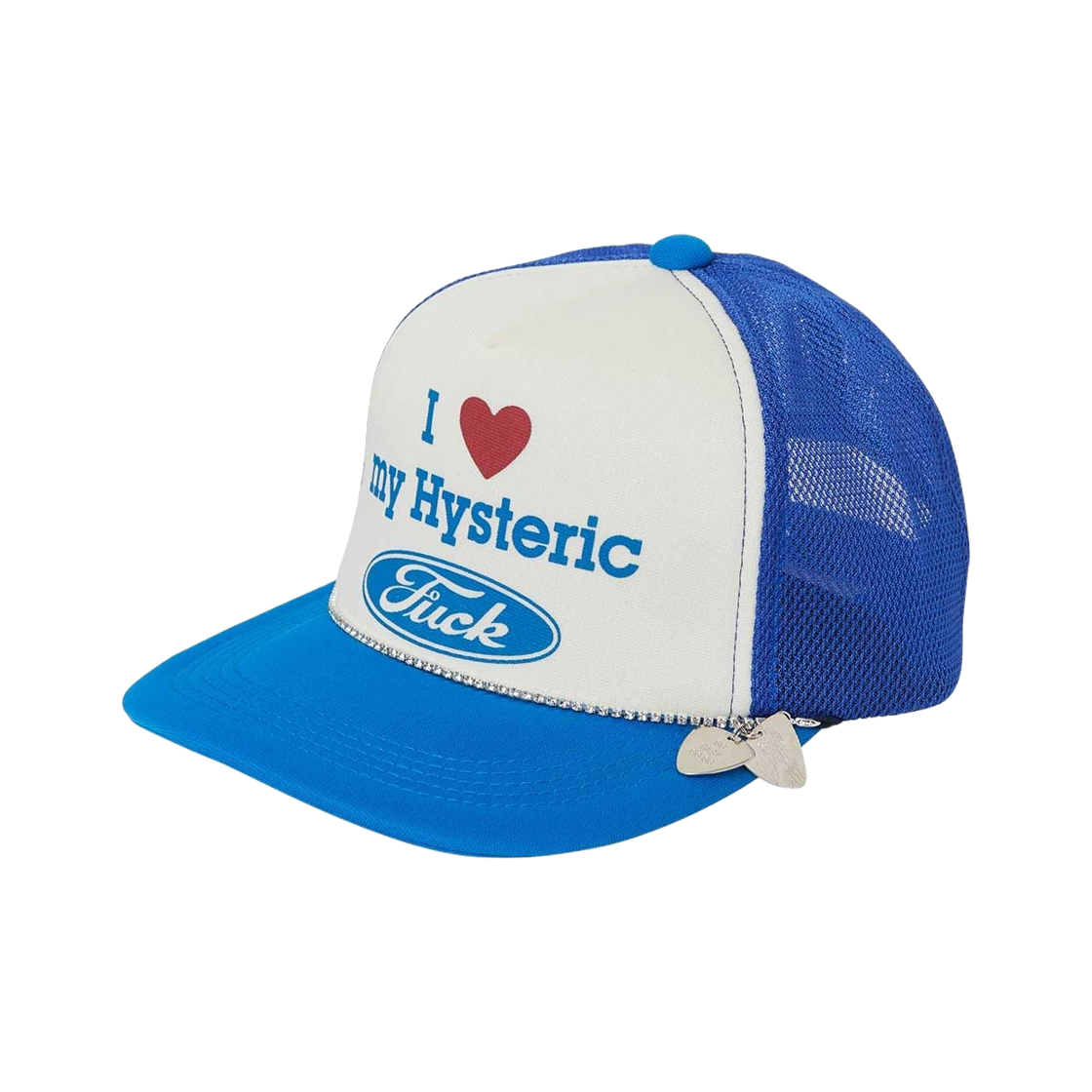 01261QH04 (W) Hysteric Glamour My Hysteric Mesh Cap Blue