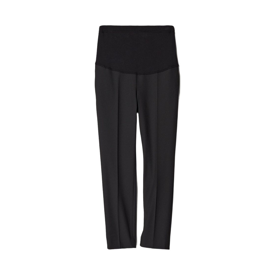 461136-09 (W) Uniqlo Smart Ankle Maternity Trousers Black - JP