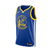 Nike Stephen Curry Golden State Warriors Icon Edition Dri-Fit NBA Swingman Jersey Rush Blue (DN2005-401) (Marking Ver.)