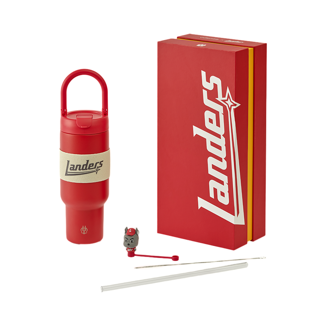 오덴세 x KBO 투웨이 루프 텀블러 750ml SSG 랜더스(Odense x KBO 2Way Loop Tumbler 750ml SSG Landers) - 2