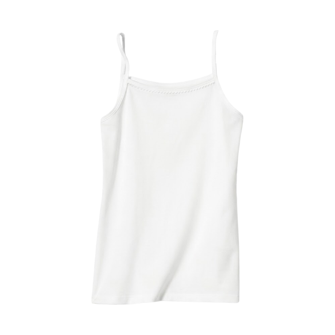 473005-00 (Kids) Uniqlo Airism Cotton Blend Camisole White - JP