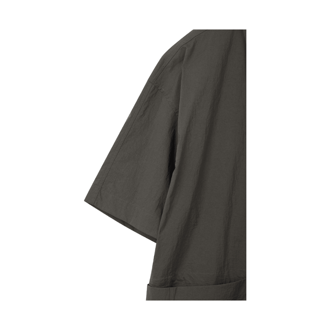 24/7 시리즈 다이드 워싱 하프 셔츠 자켓 다크 브라운(24/7 series Dyed Washing Half Shirted Jactket Dark Brown) - 4