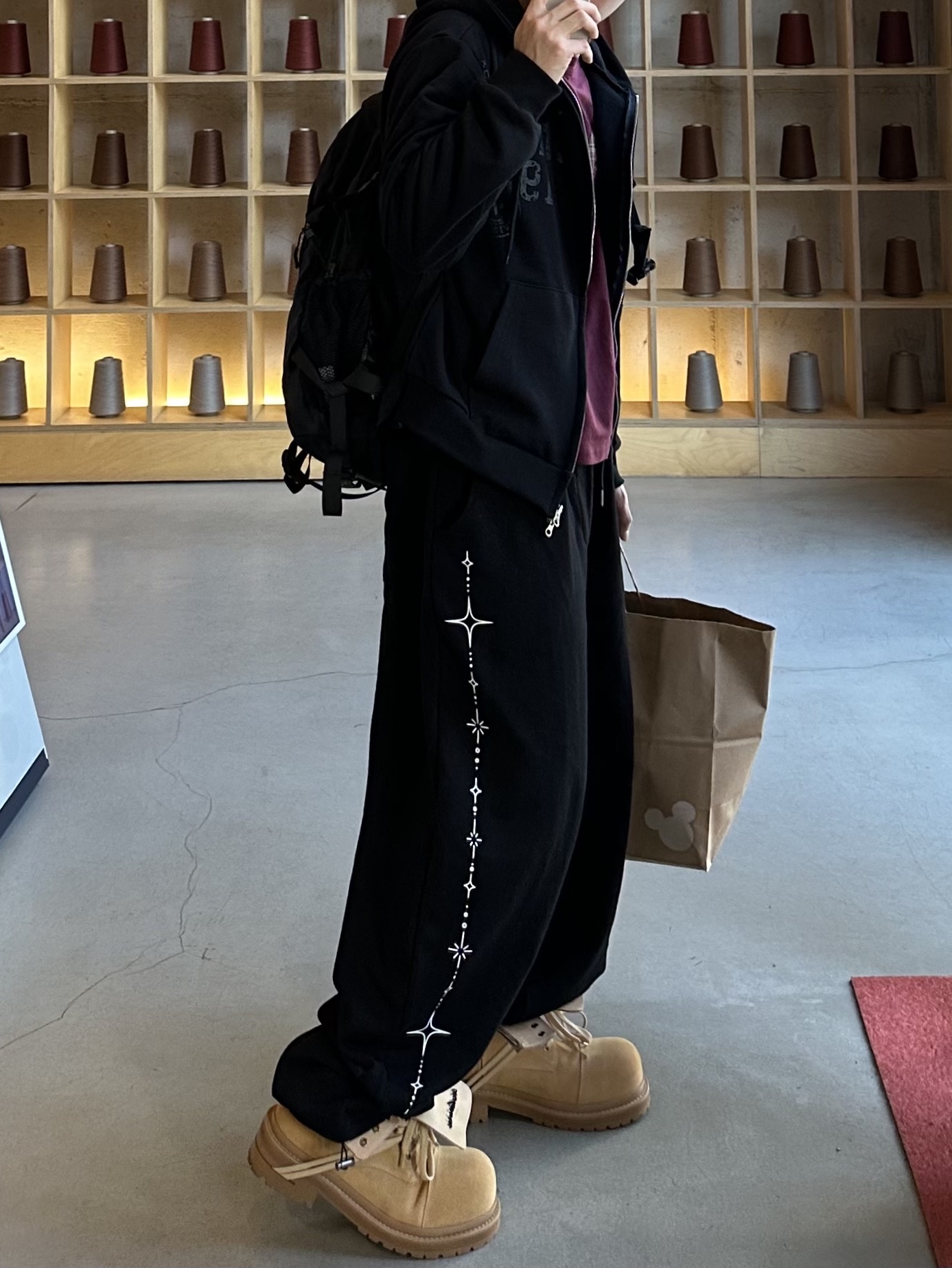 The North Face Big Shot Black, The North Face Big Shot Black 착용 스타일 - 1