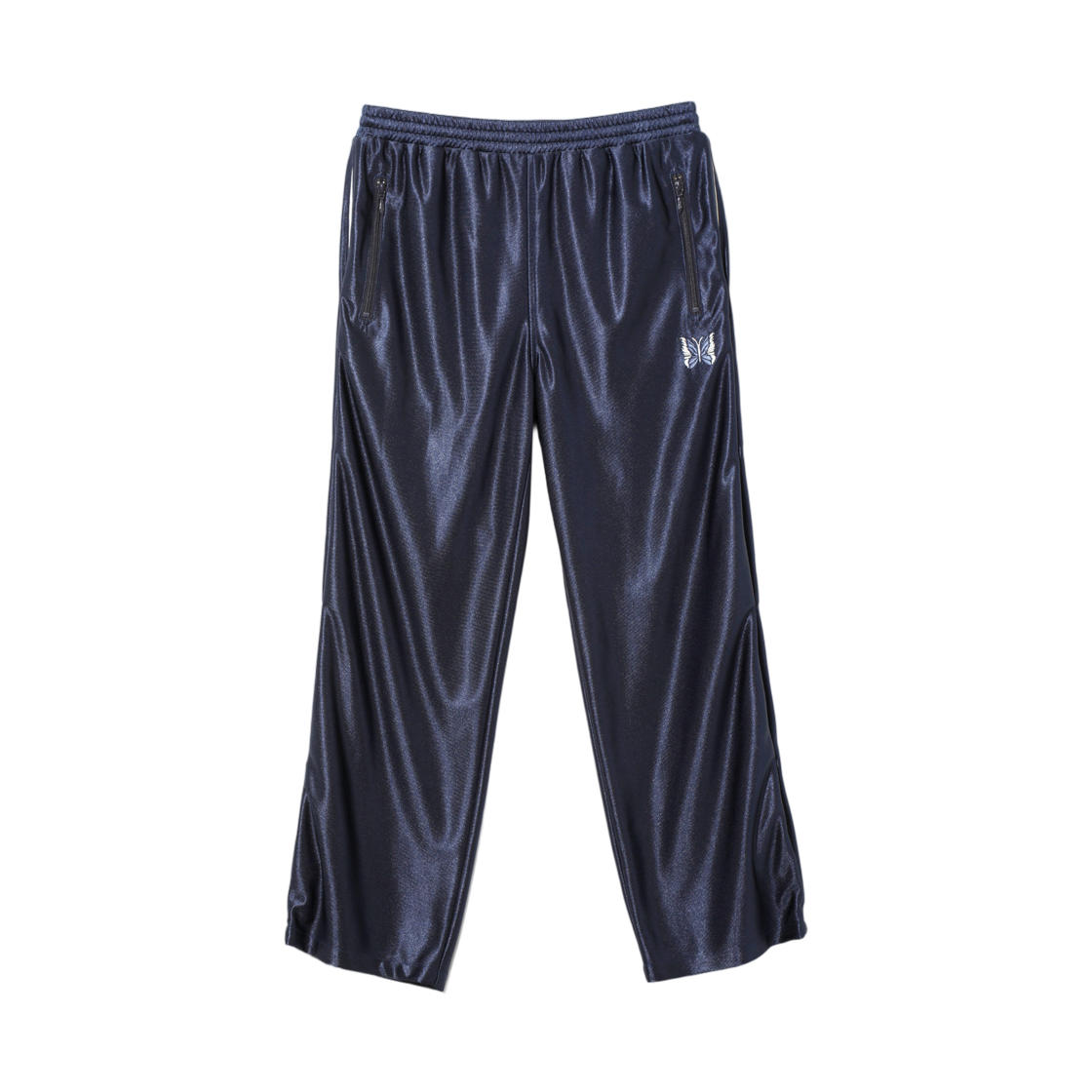 SX218A Needles Track Pant Tricot Sateen Navy