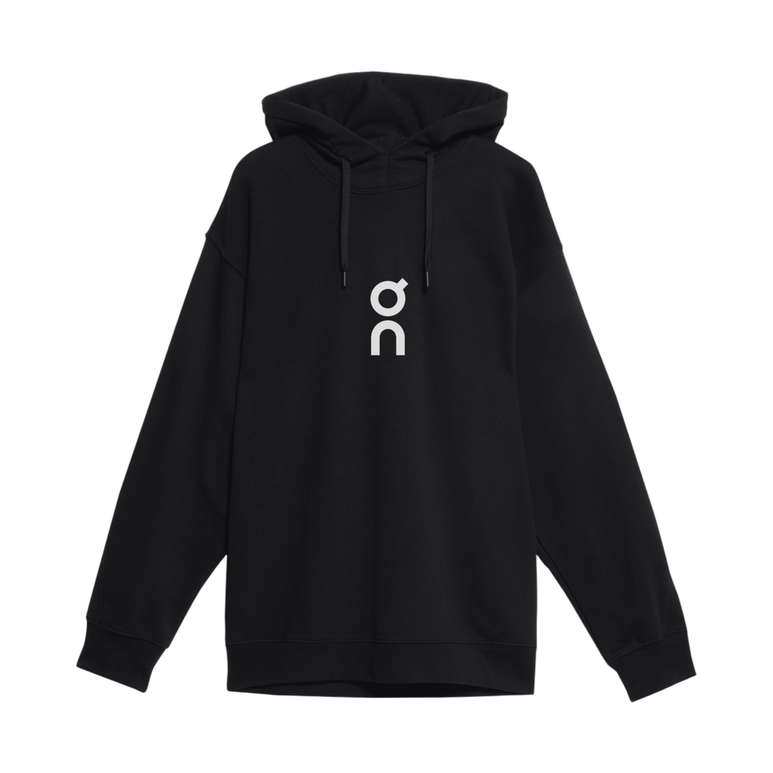 (W) 온 러닝 클럽 후드 블랙((W) On Running Club Hoodie Black)