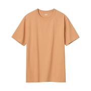 Uniqlo U Crewneck T-Shirt Orange