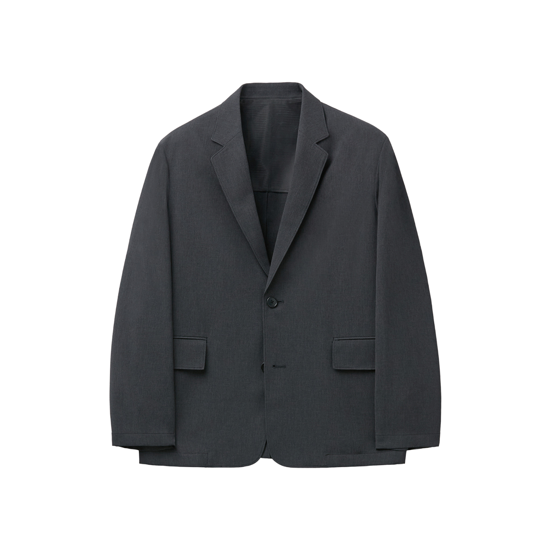 커스텀멜로우 루즈핏 링클 셋업 자켓 그레이(Customellow Loose Fit Wrinkle Set Up Jacket Gray) - 1