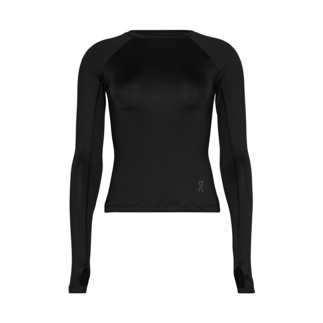 1WG10370553 (W) On Running Studio Long T-Shirt Black