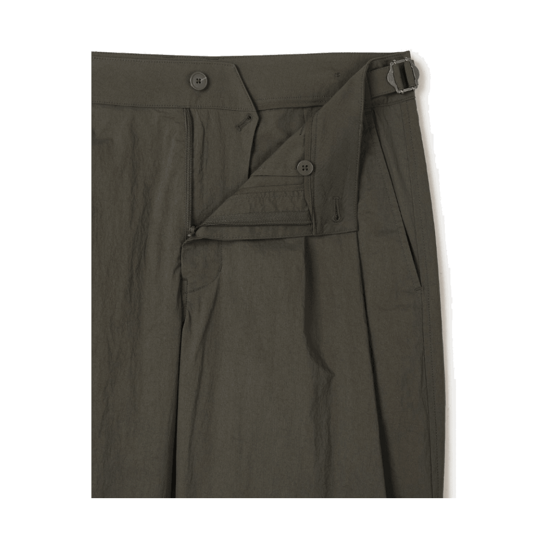 24/7 시리즈 다이드 워싱 셋업 팬츠 다크 브라운(24/7 series Dyed Washing Set-Up Pants Dark Brown) - 6