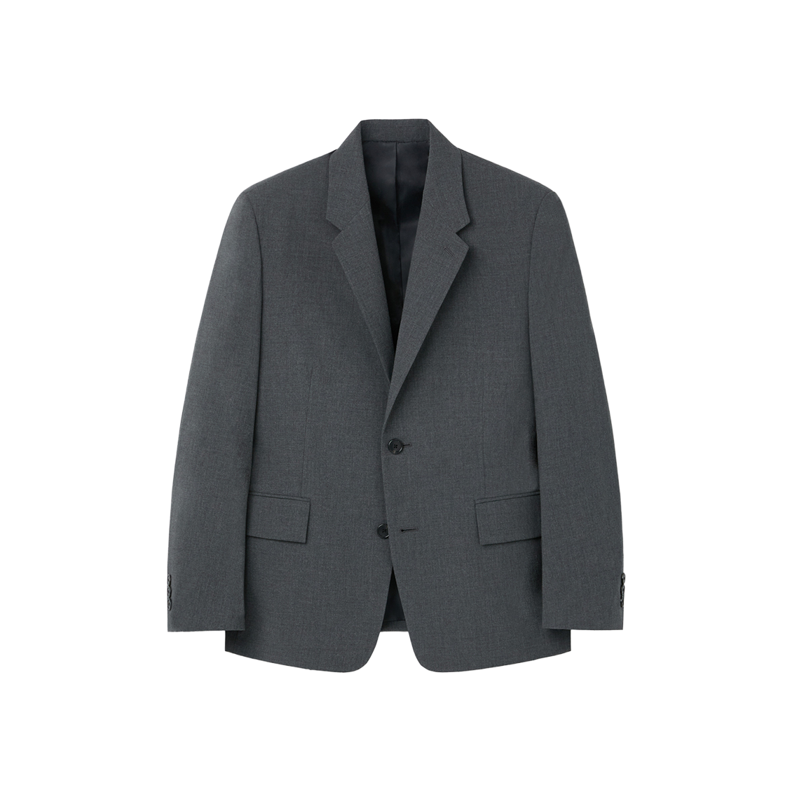 커스텀멜로우 릴렉스드 셋업 자켓 그레이(Customellow Relaxed Fit Set Up Jacket Gray) - 1