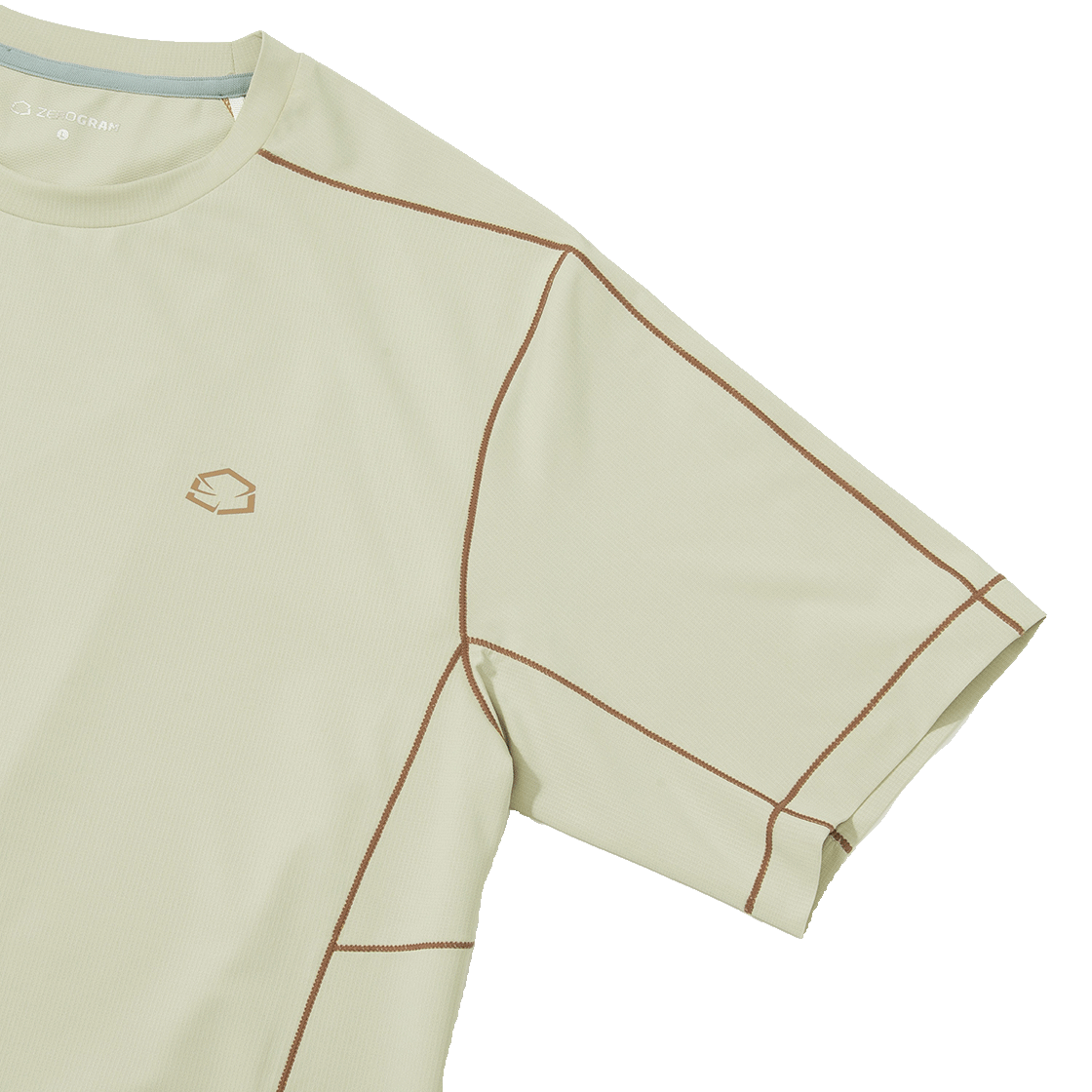제로그램 넥스트스킨 DRY 반팔 티셔츠(Zerogram Nextskin Dry SS Beige) - 3