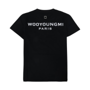 (W) Wooyoungmi Back Logo T-Shirt Black - 26SS