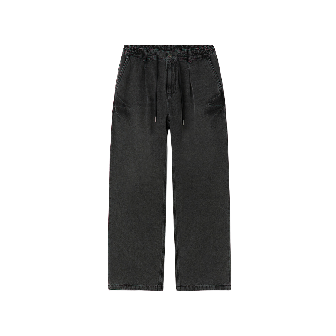 CWPAM26386BKX00 Customellow Loose Fit Drawstring Jeans Black