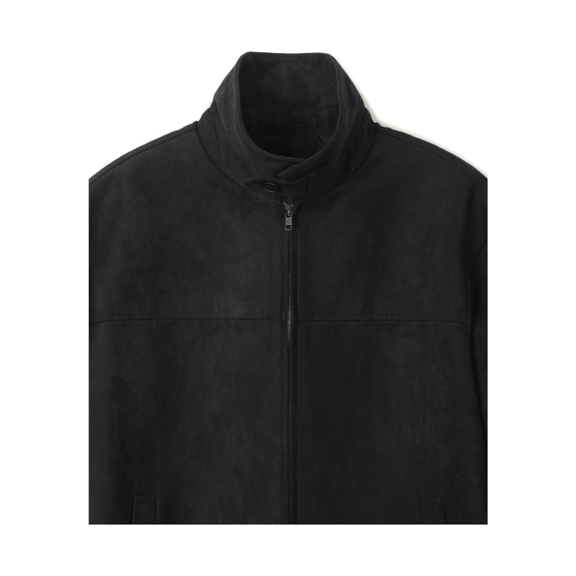 24/7 시리즈 스웨이드 크롭 재킷 블랙(24/7 series Suede Crop Jacket Black) - 3