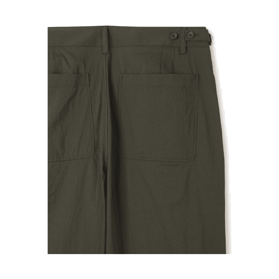24/7 시리즈 다이드 워싱 셋업 팬츠 카키(24/7 series Dyed Washing Set-Up Pants Khaki) - 5