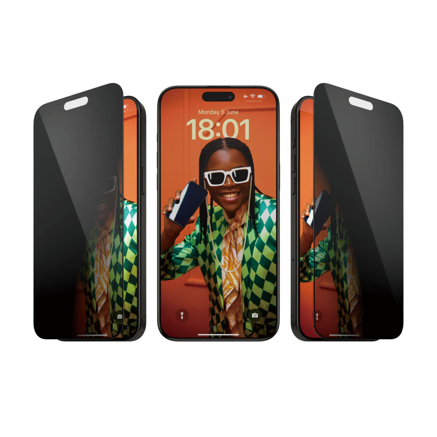 판저글래스 프라이버시 강화유리 아이폰 15 시리즈(PANZERGLASS Privacy Tempered Glass for iPhone 15 Series) - 5