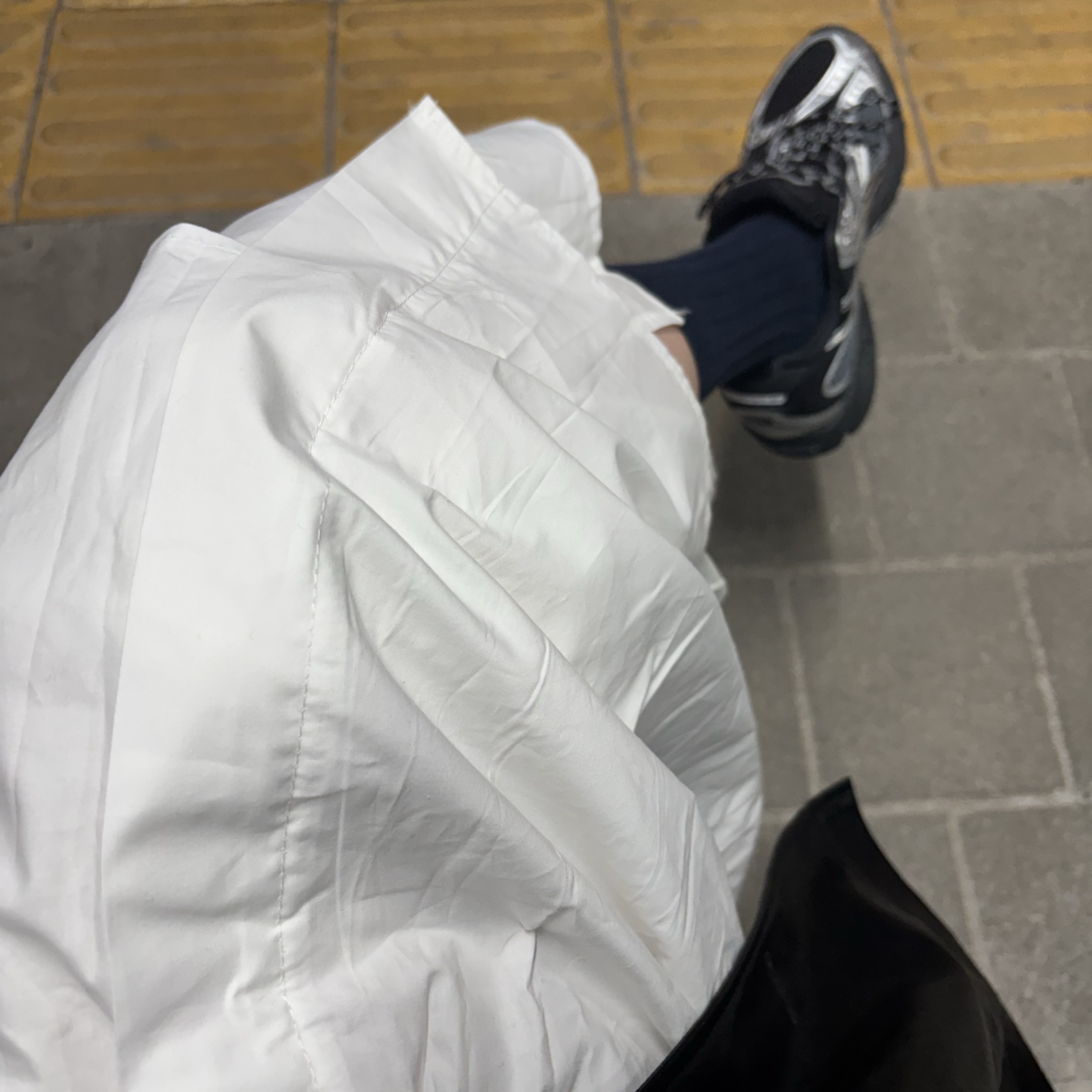 Asics Gel-Nimbus 10.1 Black Pure Silver - Korea Exclusive 착용 스타일