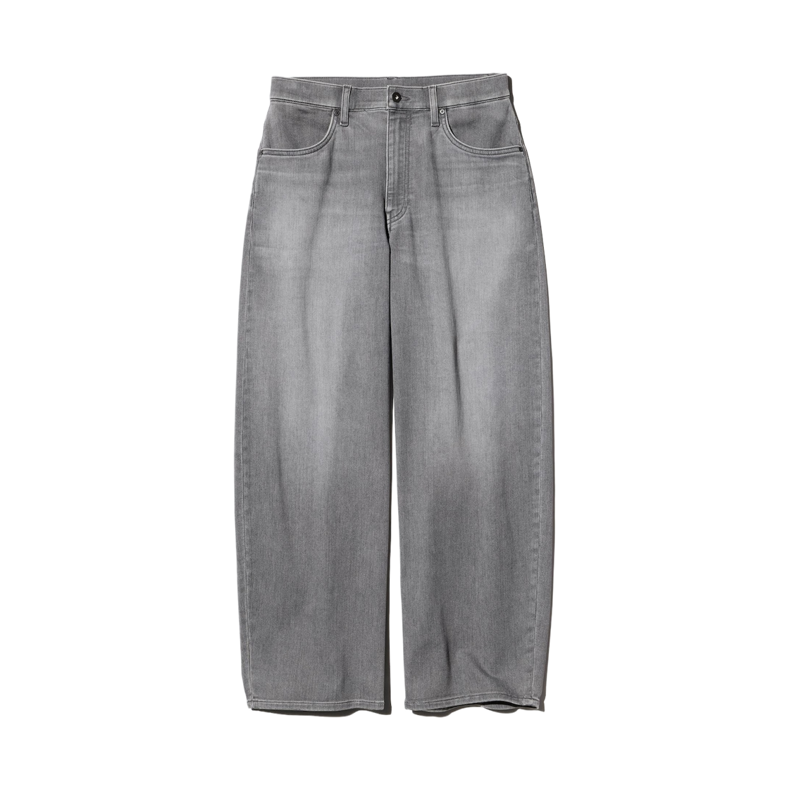 488630-06 Uniqlo EZY Barrel Jeans Gray - JP