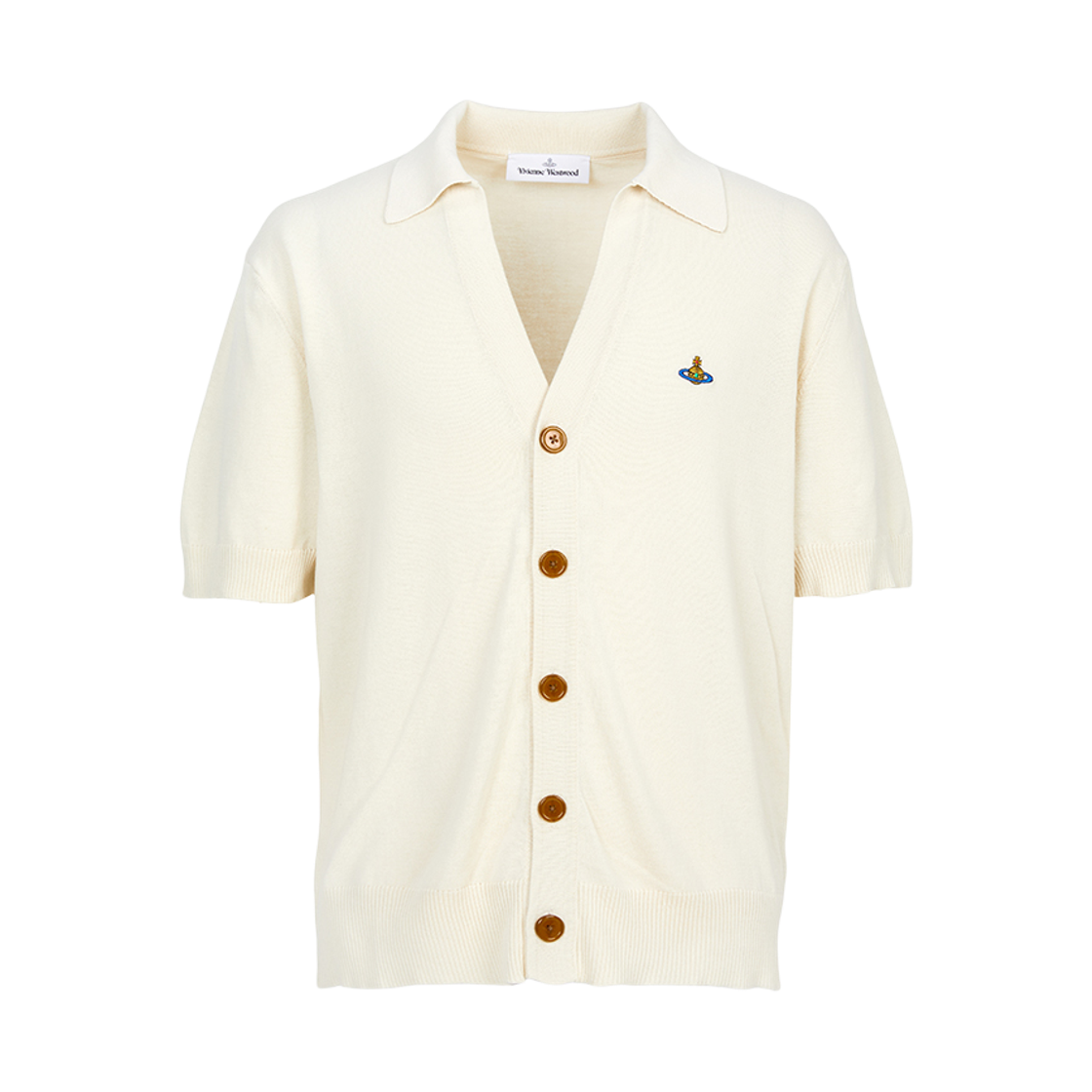 비비안 웨스트우드 베아 크롭 가디건 크림(Vivienne Westwood Bea Cropped Cardigan Cream)