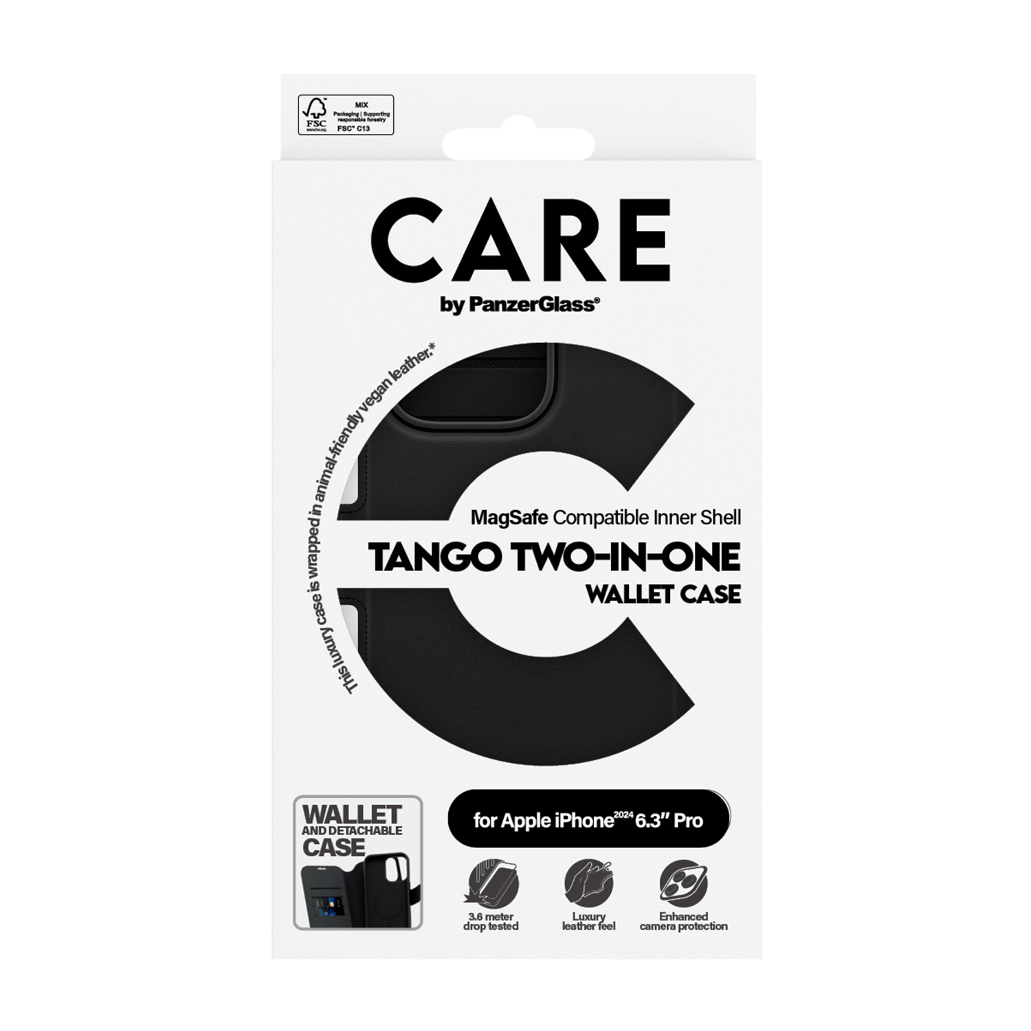 판저글래스 케어 탱고 M-케이스 아이폰 16 시리즈(PANZERGLASS Care Tango M-Case for iPhone 16 Series) - 2