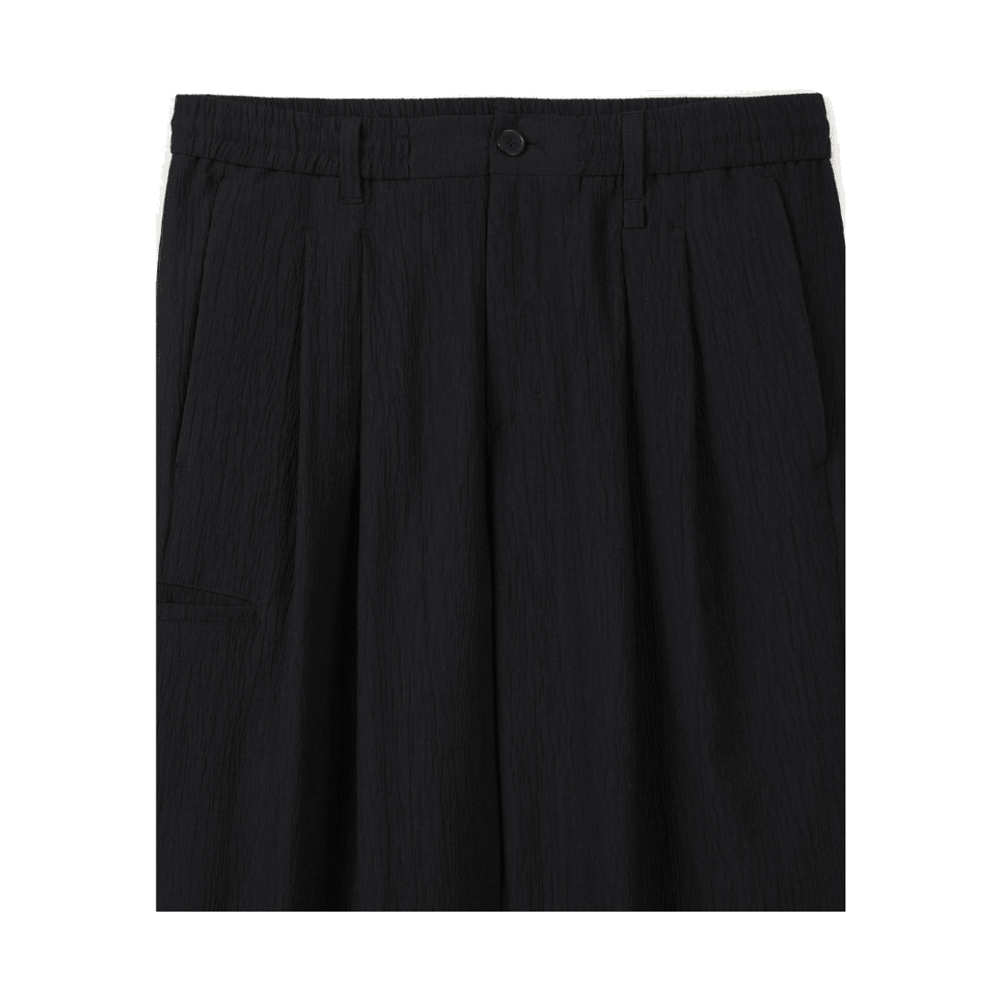 24/7 시리즈 크리즈 와이드 워크 팬츠 블랙(24/7 series Crease Wide Work Pants Black) - 3