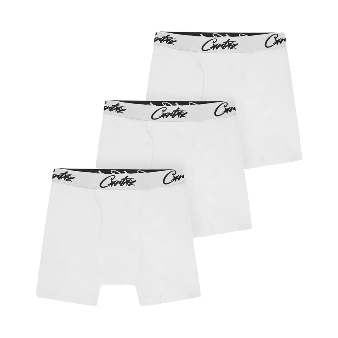 코르테이즈 화이트 올스타즈 박서 (3개입)(Corteiz White Allstarz Boxers (3 Pack))
