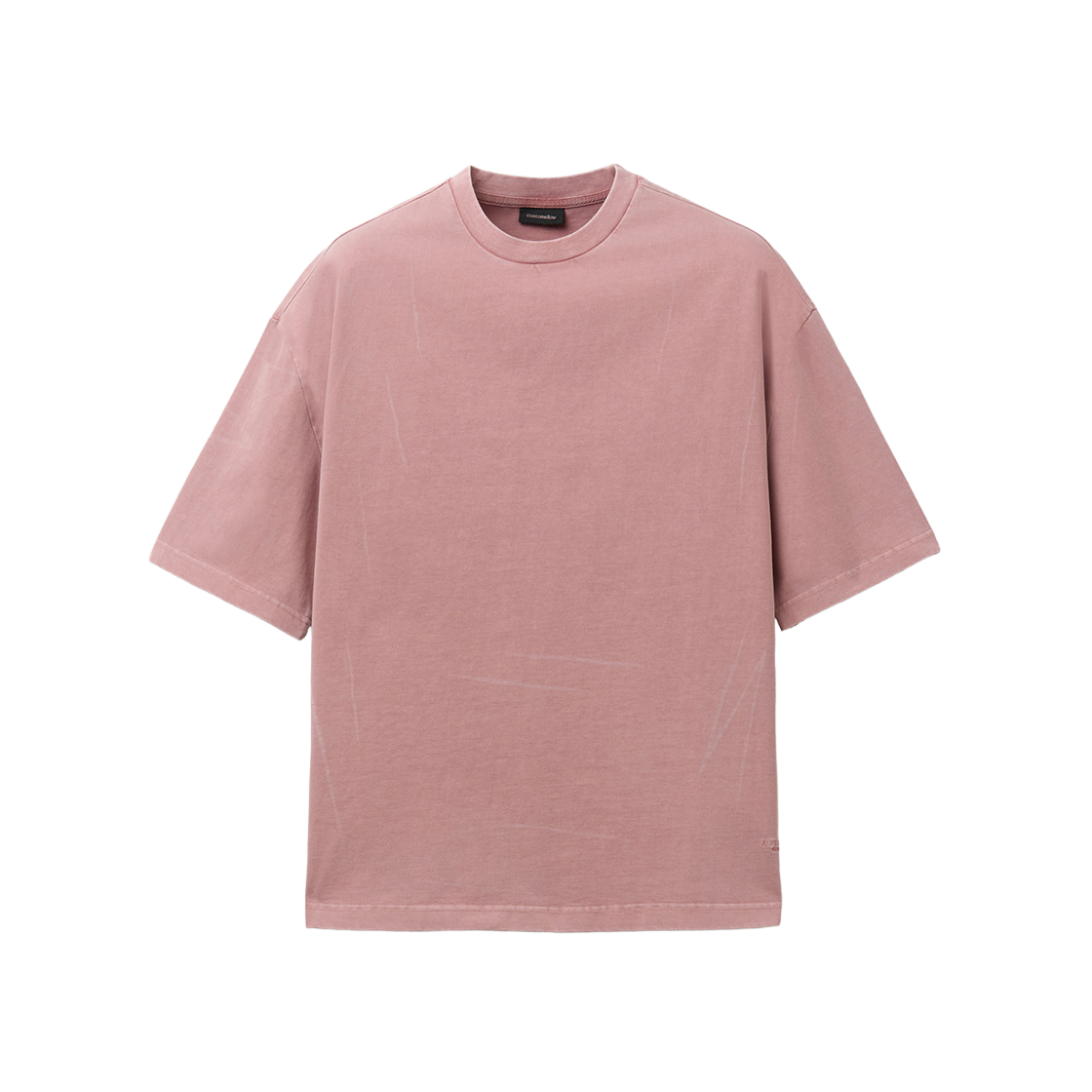 커스텀멜로우 다이드 티셔츠 핑크(Customellow Dyed T Shirt Pink) - 1