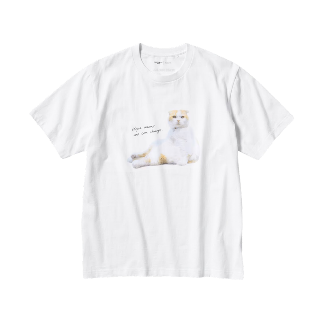 472520-00 Uniqlo x Takeshi Yoro Peace For All T-Shirt White