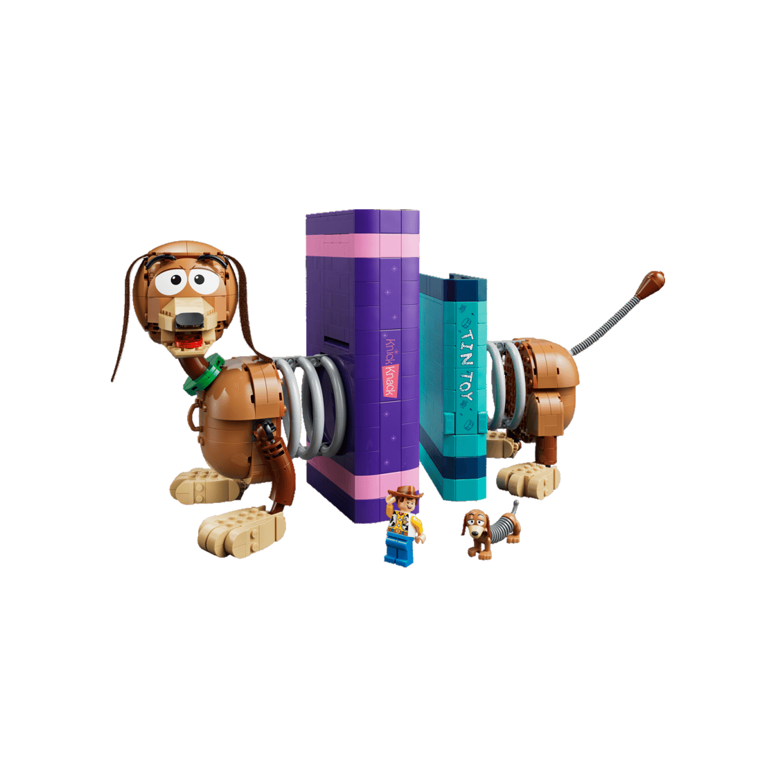 레고 디즈니 토이 스토리 슬링키 북엔드(Lego Disney Toy Story Slinky Dog Bookends) - 1