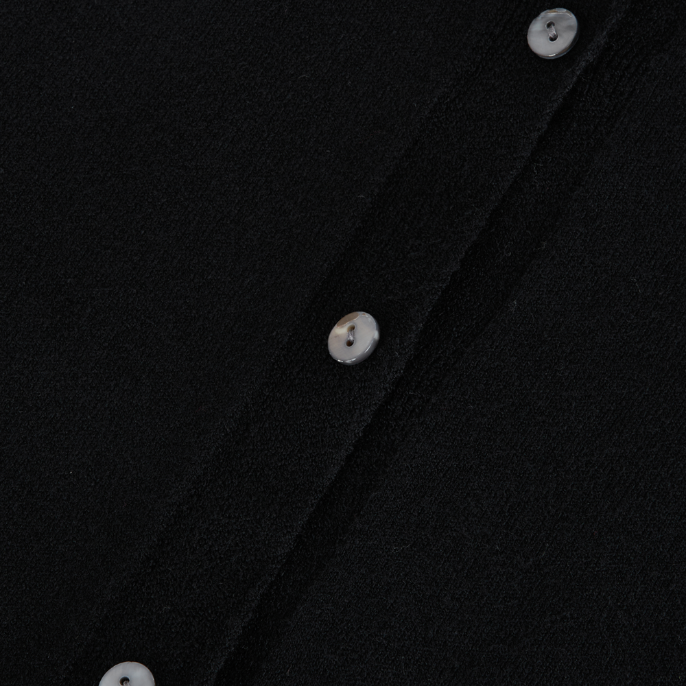 퍼머넌트 아카이브 에어 플렉스 라운드 가디건 블랙(Permanent Archive Air Flex Round Cardigan Black) - 4