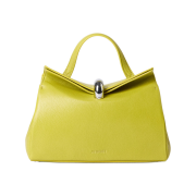 Jacquemus Valerie Small Bag Acid Green Silver