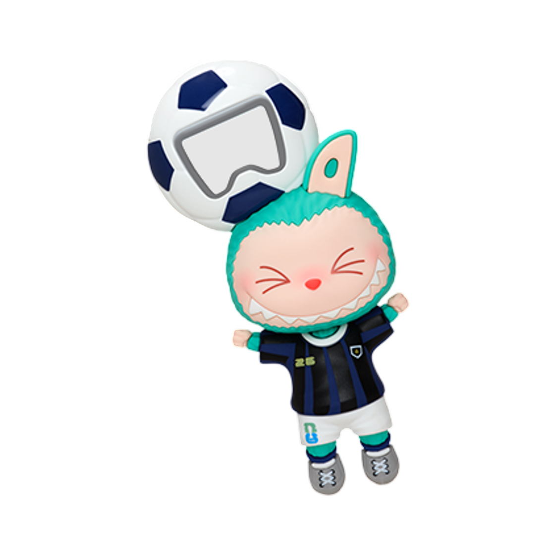 팝마트 더 몬스터즈 x 피파 시리즈 마그넷 오프너 센터 오브 어텐션 (개봉 박스)(Pop Mart The Monsters x FIFA Series Bottle Opener Fridge Magnet Center Of Attention (Opened Case)) - 1