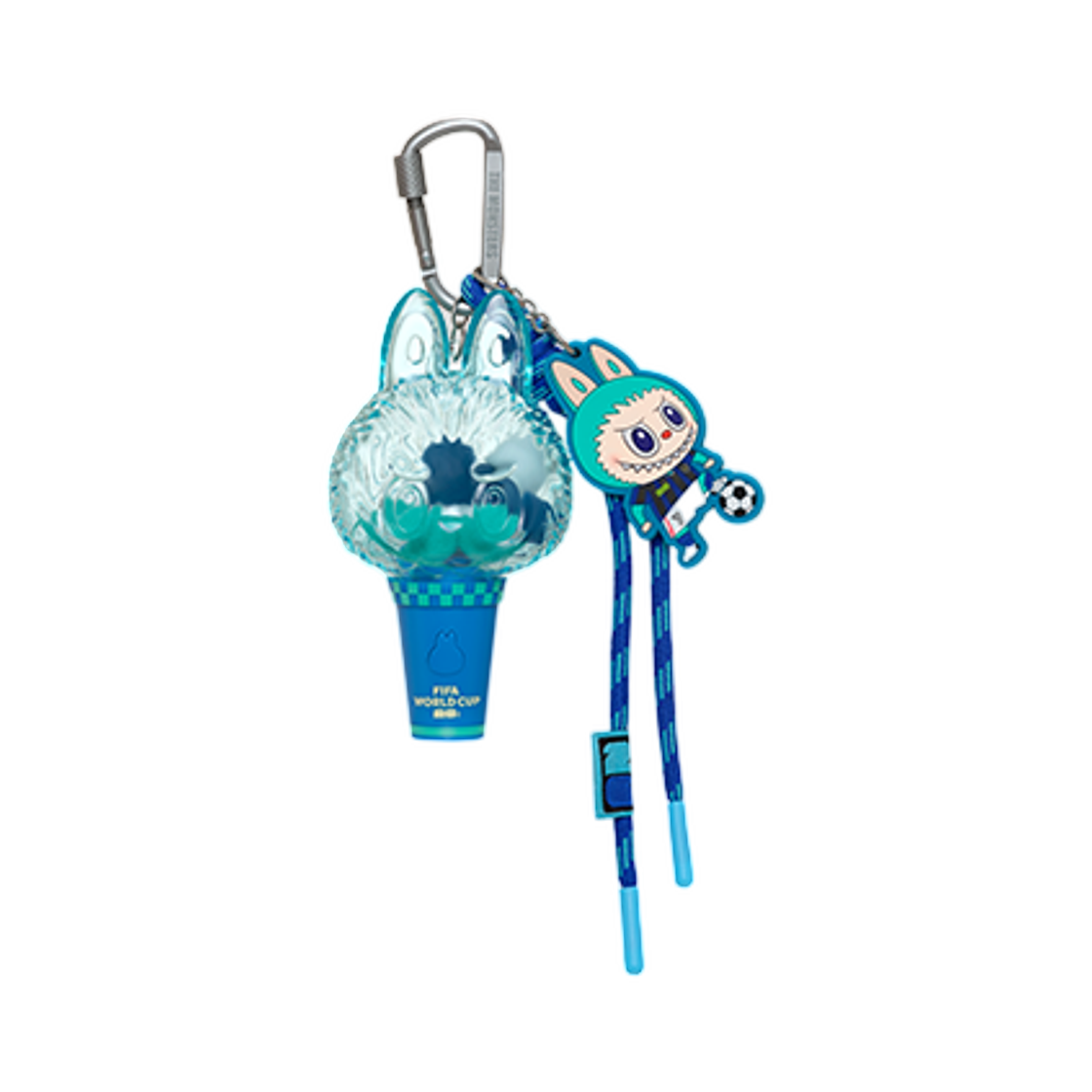 팝마트 더 몬스터즈 x 피파 시리즈 미니 라이트 키링 센터 오브 어텐션 (개봉 박스)(Pop Mart The Monsters x FIFA Series Mini Pendant Light Center Of Attention (Opened Case)) - 1