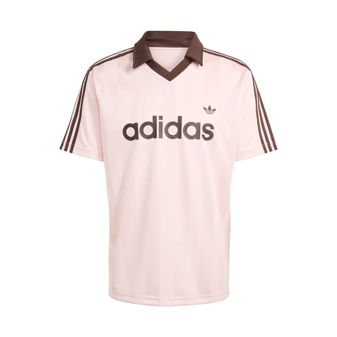 아디다스 아카이브 칼라 엔지니어드 저지 샌디 핑크 - KR 사이즈(Adidas Archive Collar Engineered Jersey Sandy Pink - KR Sizing) - 1