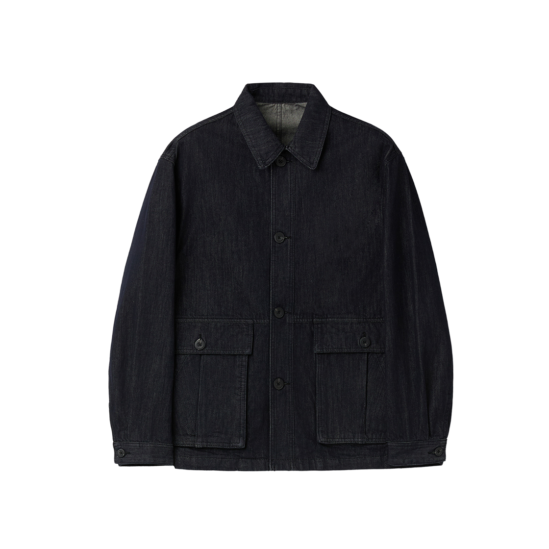 커스텀멜로우 더블 포켓 데님 자켓 블루(Customellow Double Pocket Denim Jacket Blue) - 1