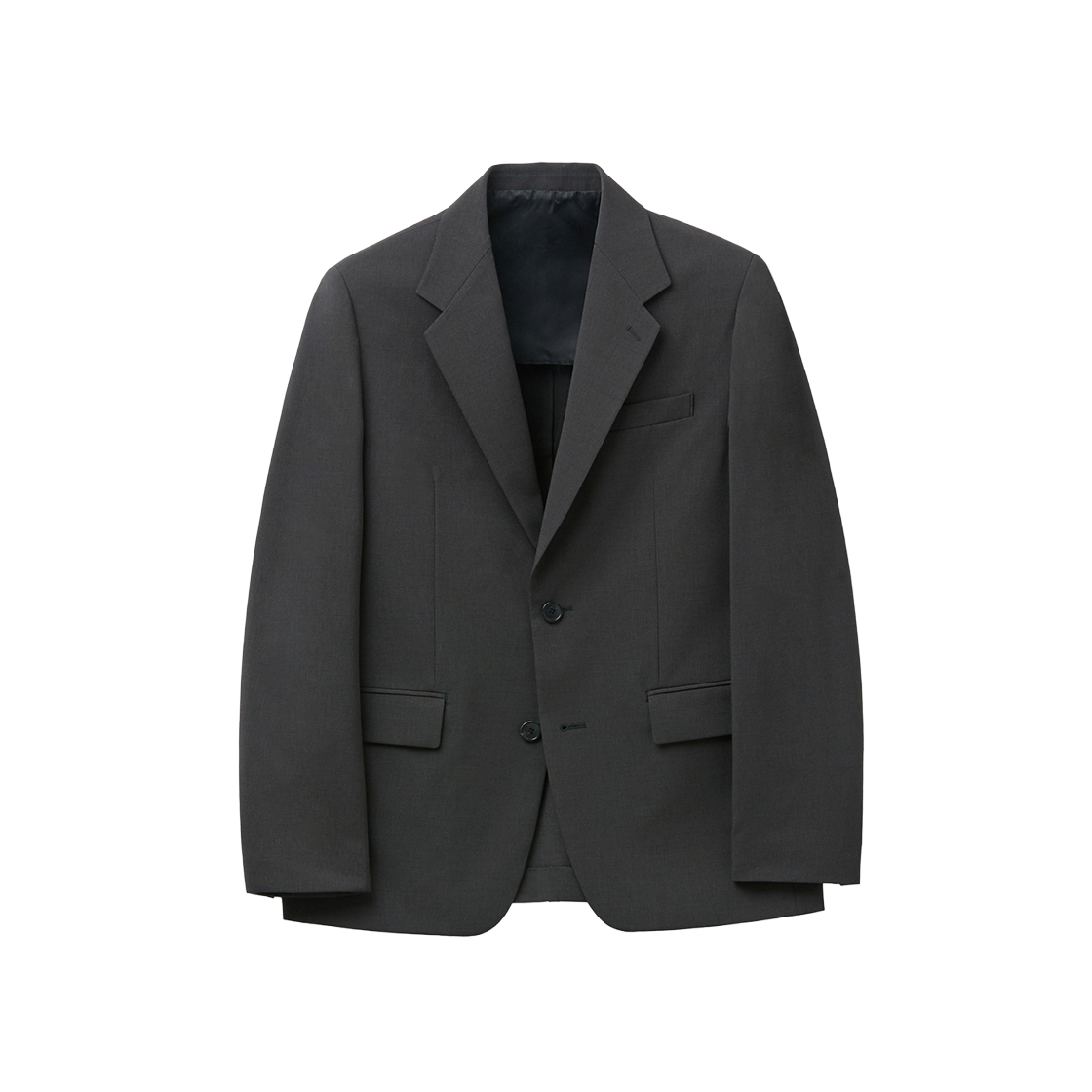 커스텀멜로우 레귤러핏 셋업 자켓 다크 그레이(Customellow Regular Fit Set Up Jacket Dark Gray) - 1