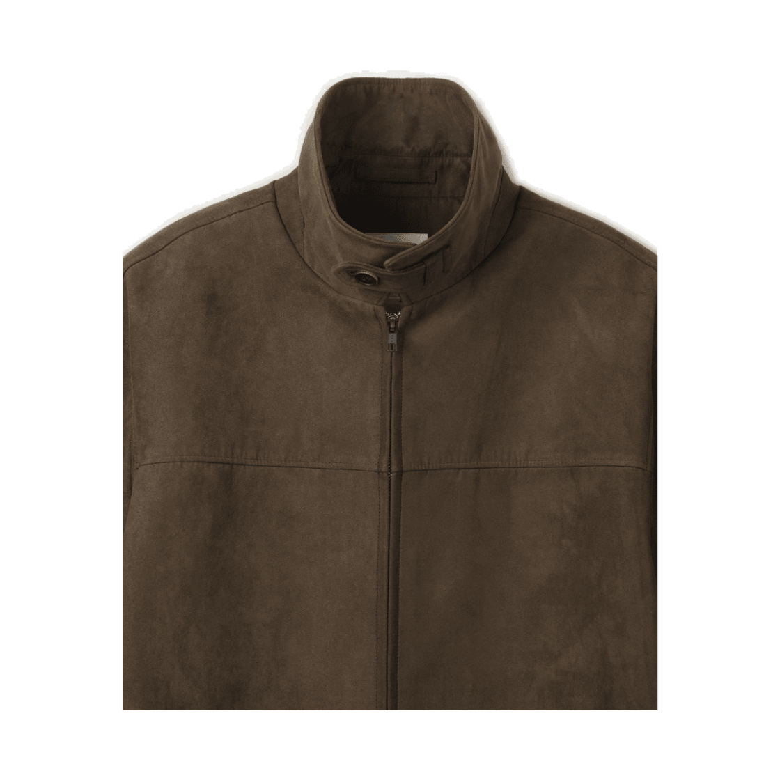 24/7 시리즈 스웨이드 크롭 재킷 다크 브라운(24/7 series Suede Crop Jacket Dark Brown) - 3