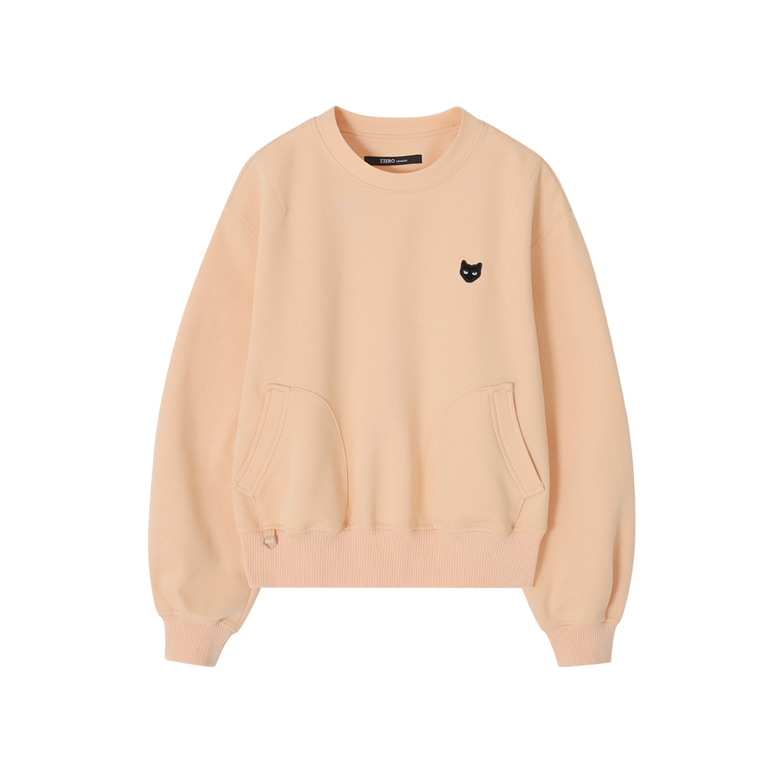 WI2TS822LO (W) SONGZIO ZZERO Panther Classic Crewneck Sweat Light Orange